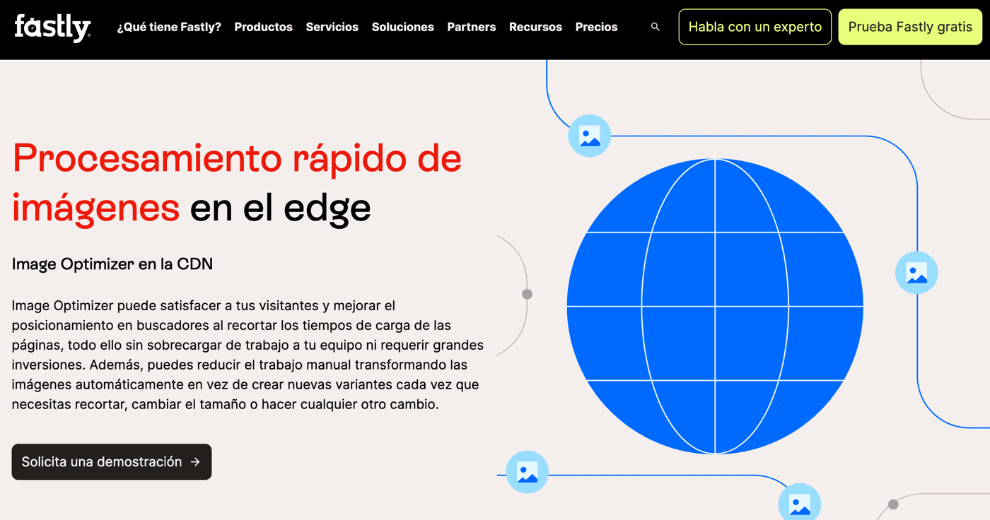 Fastly, optimicación y entrega de imágenes