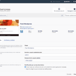 Instalar WordPress en Webempresa