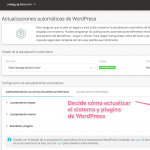 Autoactualización de plugins con SiteGropund
