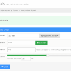 Hostinger administrador de emails