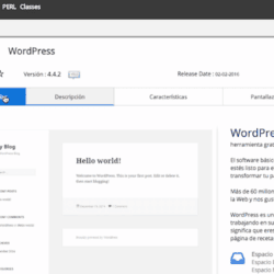 Nominalia, instalando WordPress