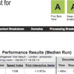 SiteGround VelocidadmedidaconWebpagetest