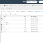 El administrador de archivos de Host Europe