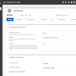 Instalando WordPress con Host Europe