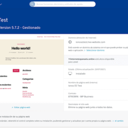 IONOS instalaciones de WordPress