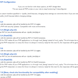 Bluehost VersionesdePHP
