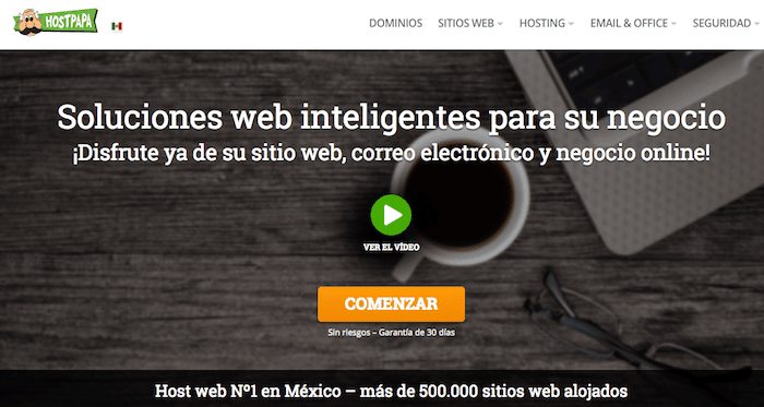 HostPapa hosting para mexico