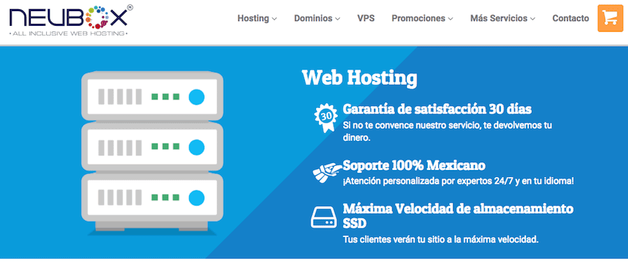neubox hosting mexico