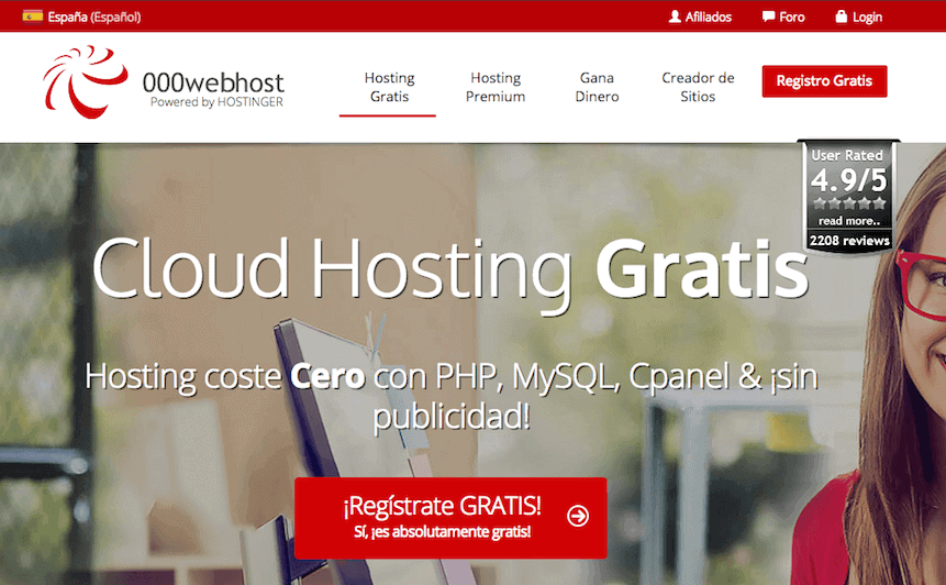 000webhost alijamiento web gratis