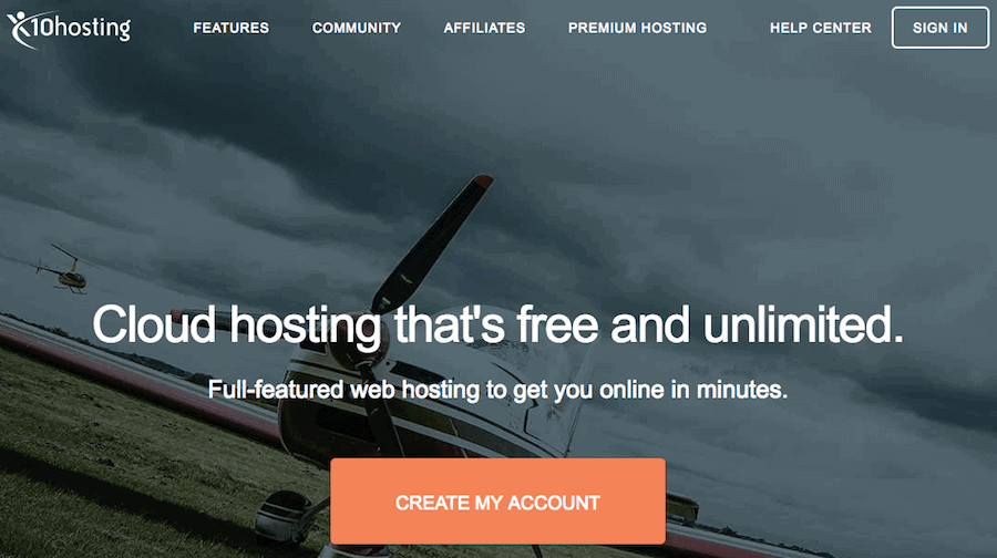 10 hosting gratuito