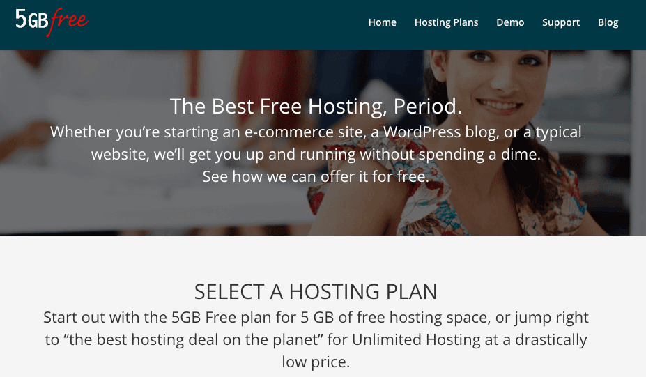 5gbfree hosting gratis