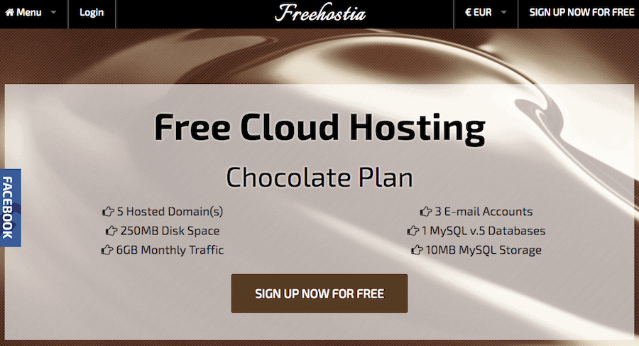 freehostia hosting gratuito