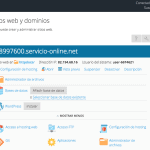 Hostalia gestión del hosting