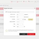 Creando una cuenta de correo electrónico con Hostalia