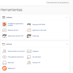 El cPanel de Raiola Networks