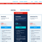 Planes de hosting compartido de Hostalia