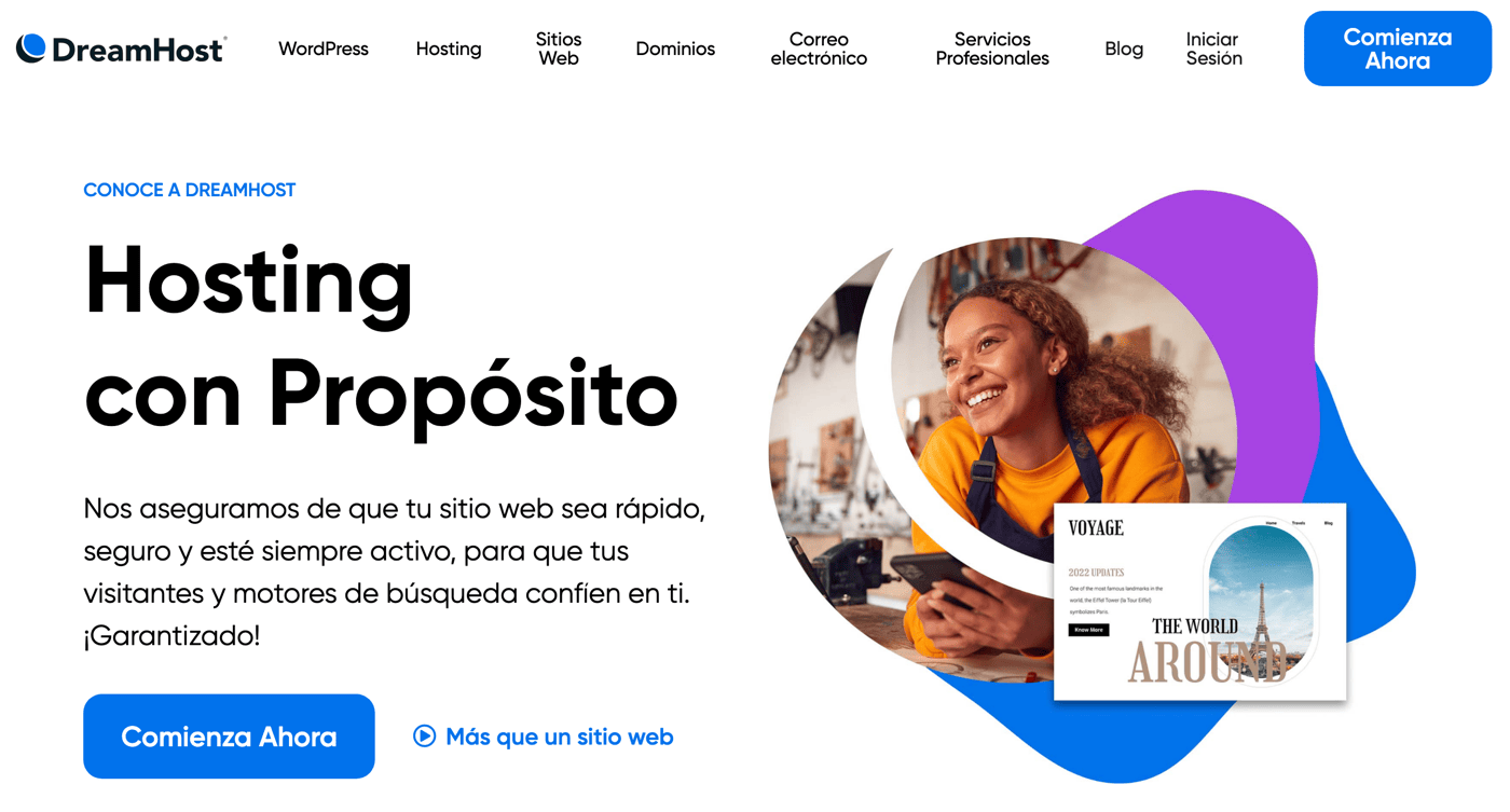 Dreamhost alojamiento económico