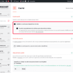 Gestión de la memoria cache con WP Rocket